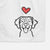 Love Always Brittany - Decorative Hand Towel