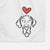 Love Always Great Dane - Bruce - Decorative Hand Towel