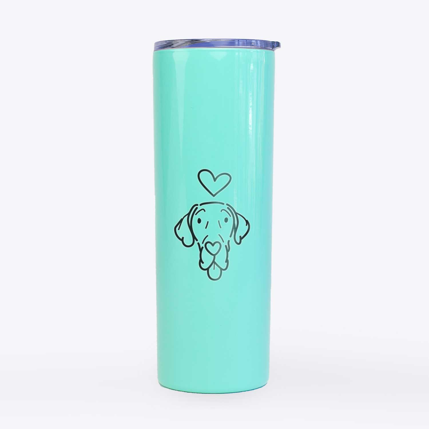 Love Always Great Dane - Bruce - 20oz Skinny Tumbler