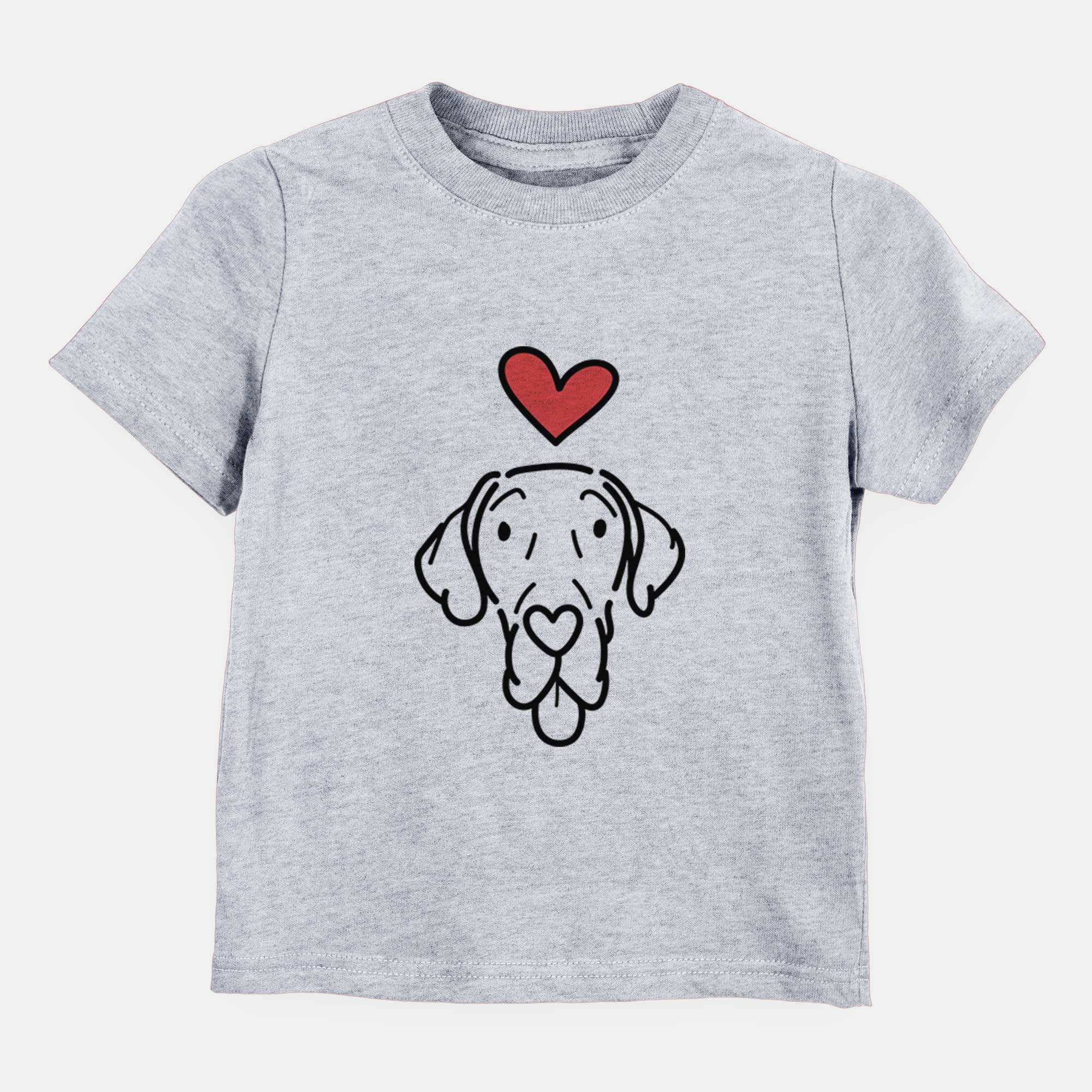 Love Always Great Dane - Bruce - Kids/Youth/Toddler Shirt