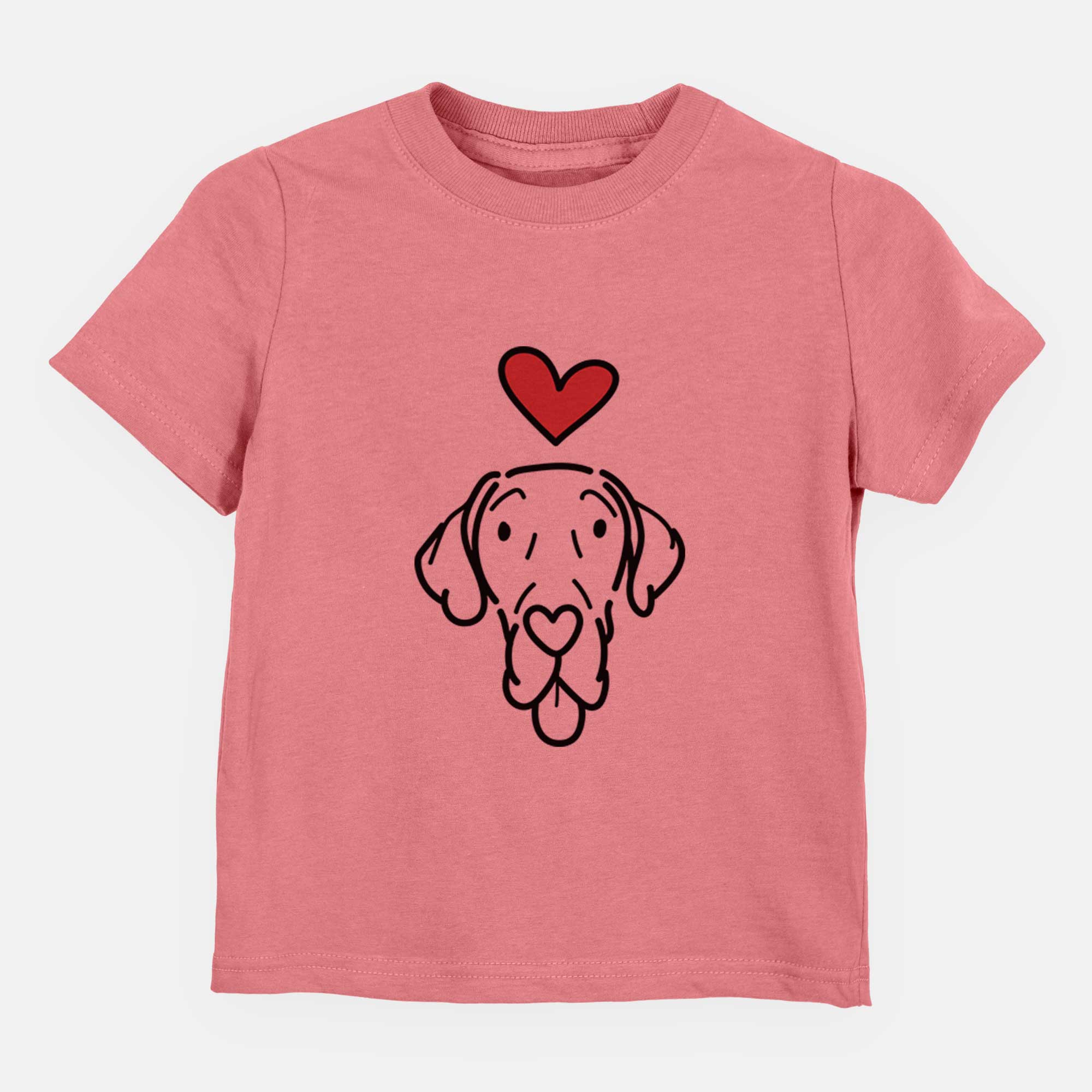 Love Always Great Dane - Bruce - Kids/Youth/Toddler Shirt