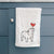 Love Always English Bulldog - Bruno - Decorative Hand Towel