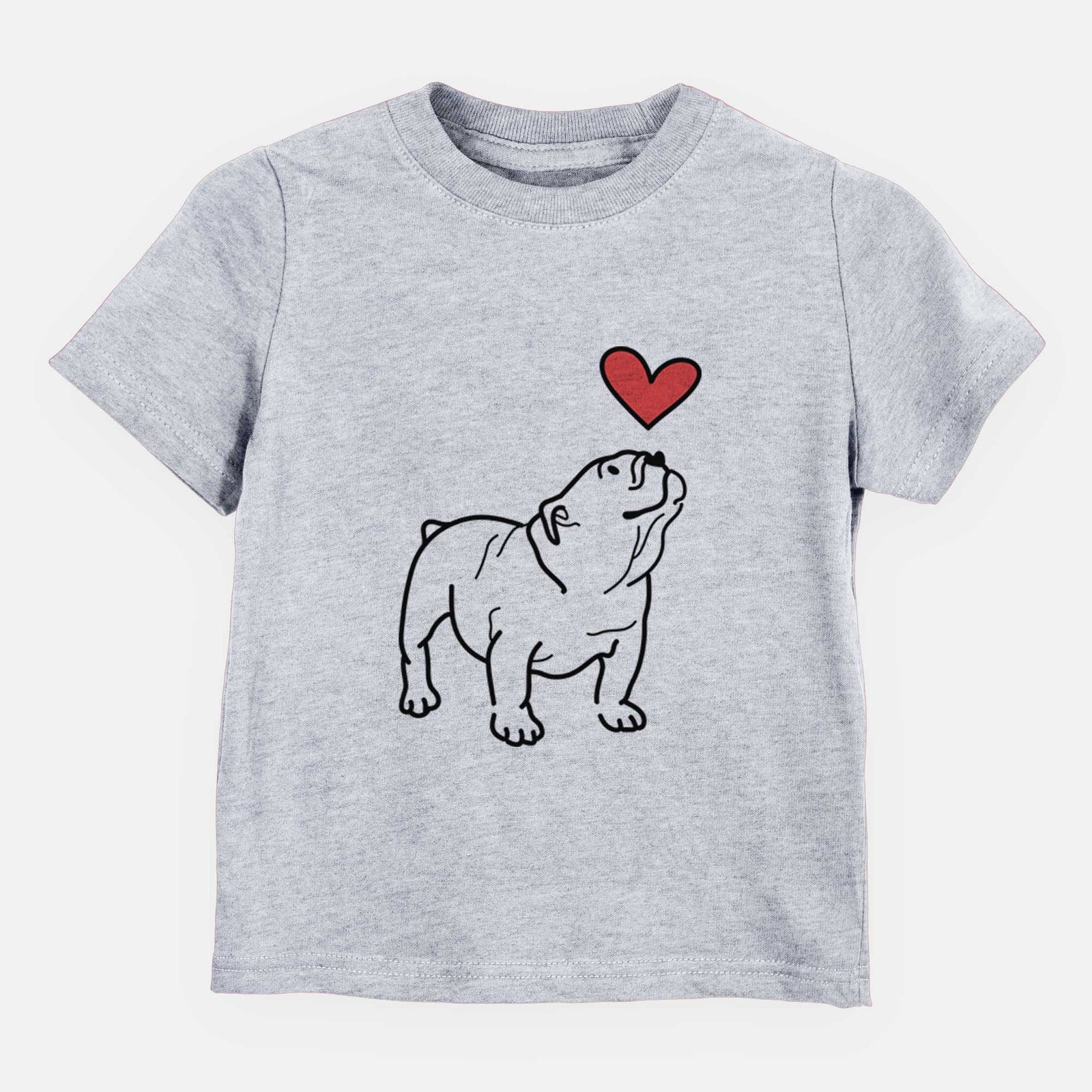 Love Always English Bulldog - Bruno - Kids/Youth/Toddler Shirt