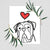 Love Always Vivian the Bull Mastiff - Art Print