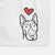 Love Always Bull Terrier - Decorative Hand Towel