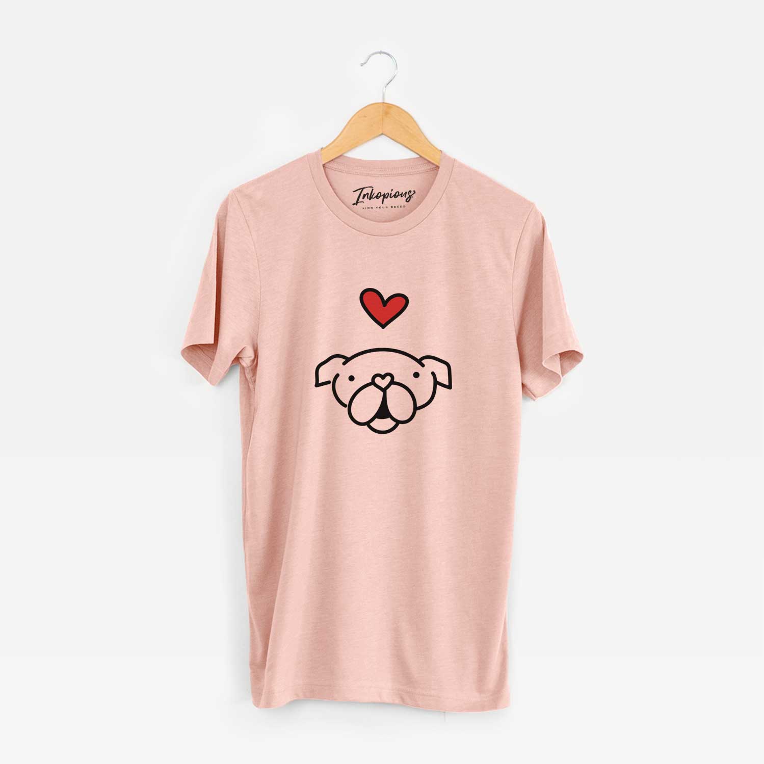 Love Always English Bulldog - Unisex Crewneck