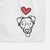 Love Always Jack Russell Terrier - Cammy - Decorative Hand Towel