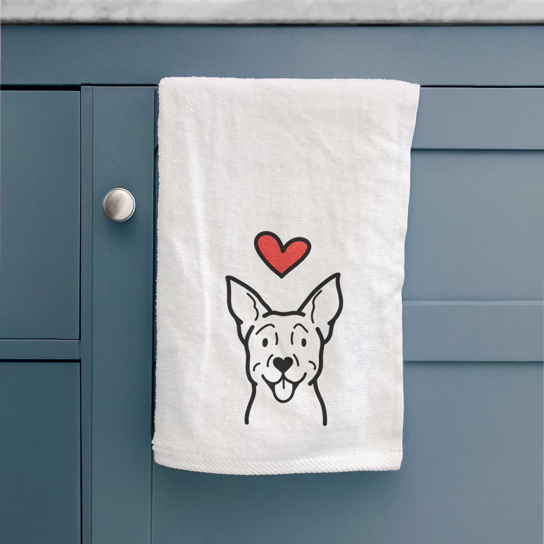 Love Always Carolina Dog - Decorative Hand Towel