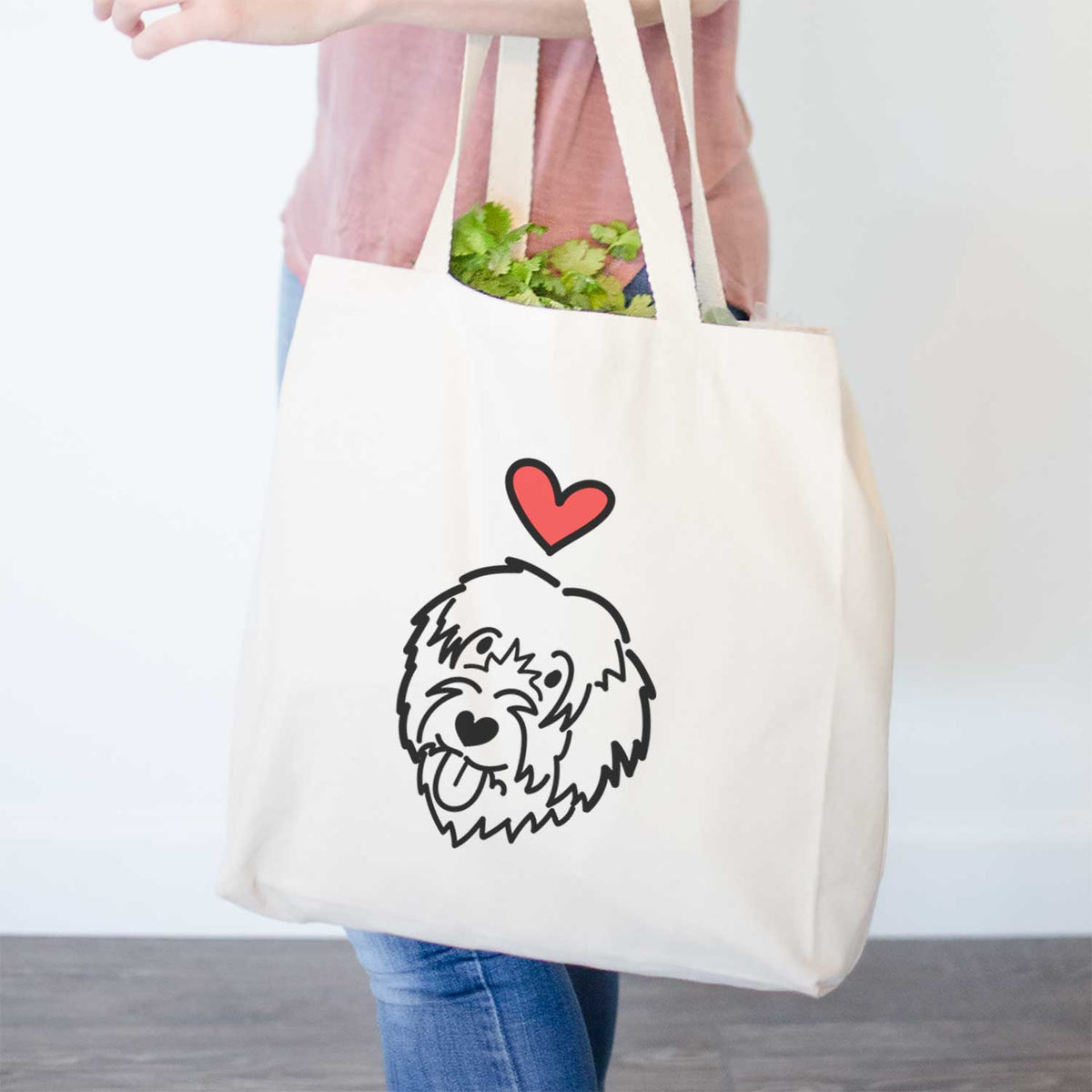 Love Always Catalan Sheepdog - Tote Bag