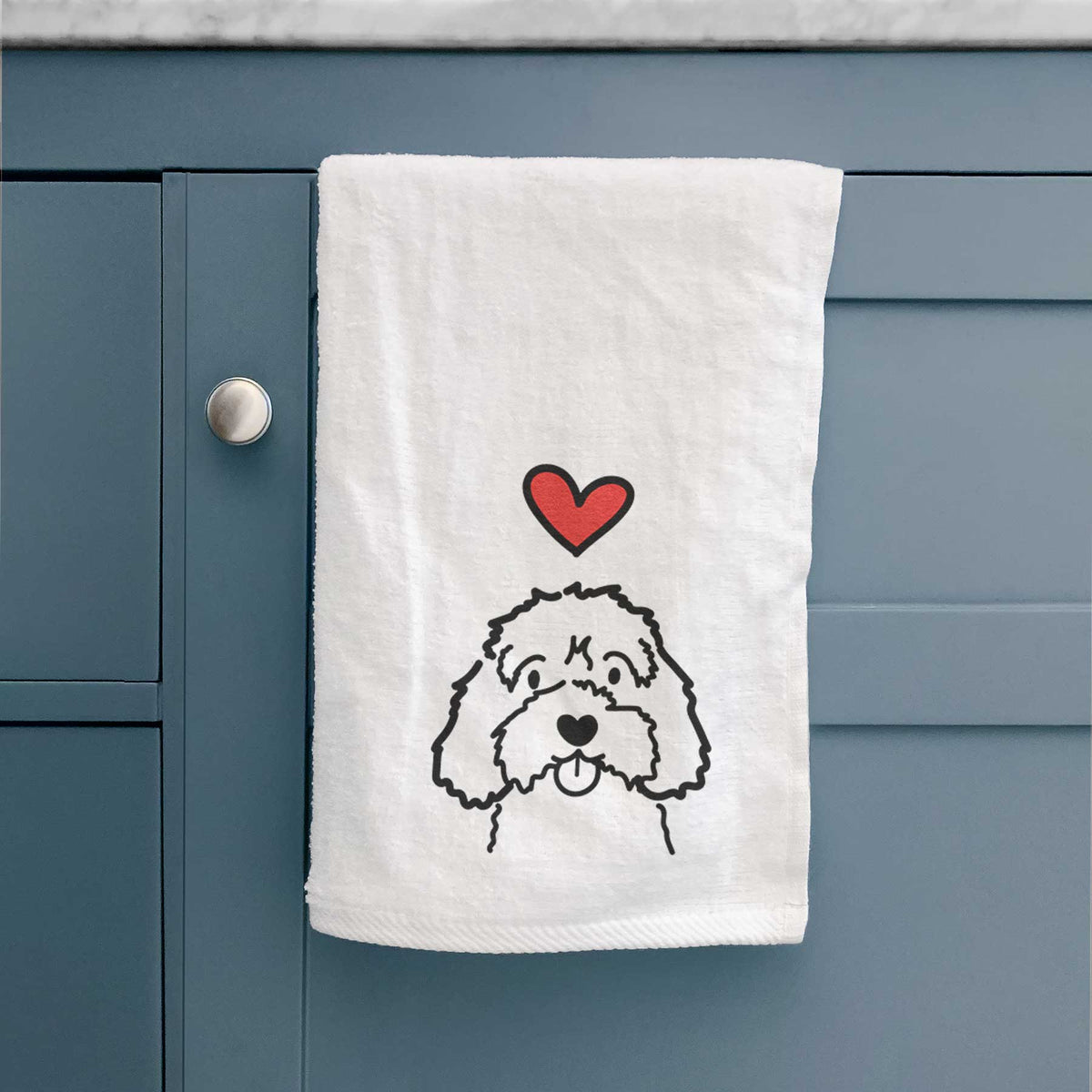 Love Always Cavapoo - Decorative Hand Towel