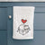 Love Always Cat in a Box - Charlie - Decorative Hand Towel