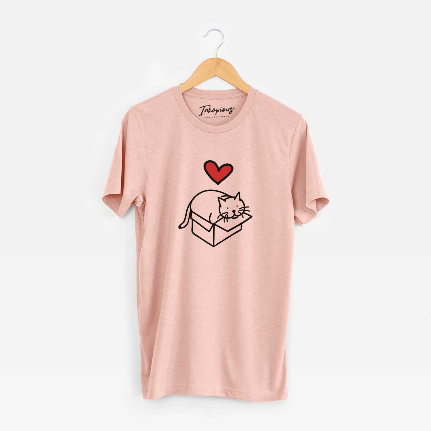 Love Always Cat in a Box - Charlie - Unisex Crewneck