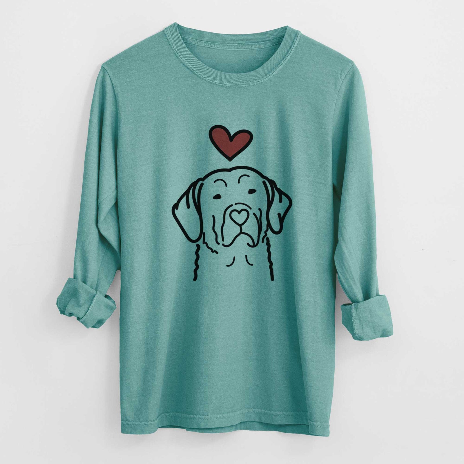 Love Always Chesapeake Bay Retriever - Heavyweight 100% Cotton Long Sleeve