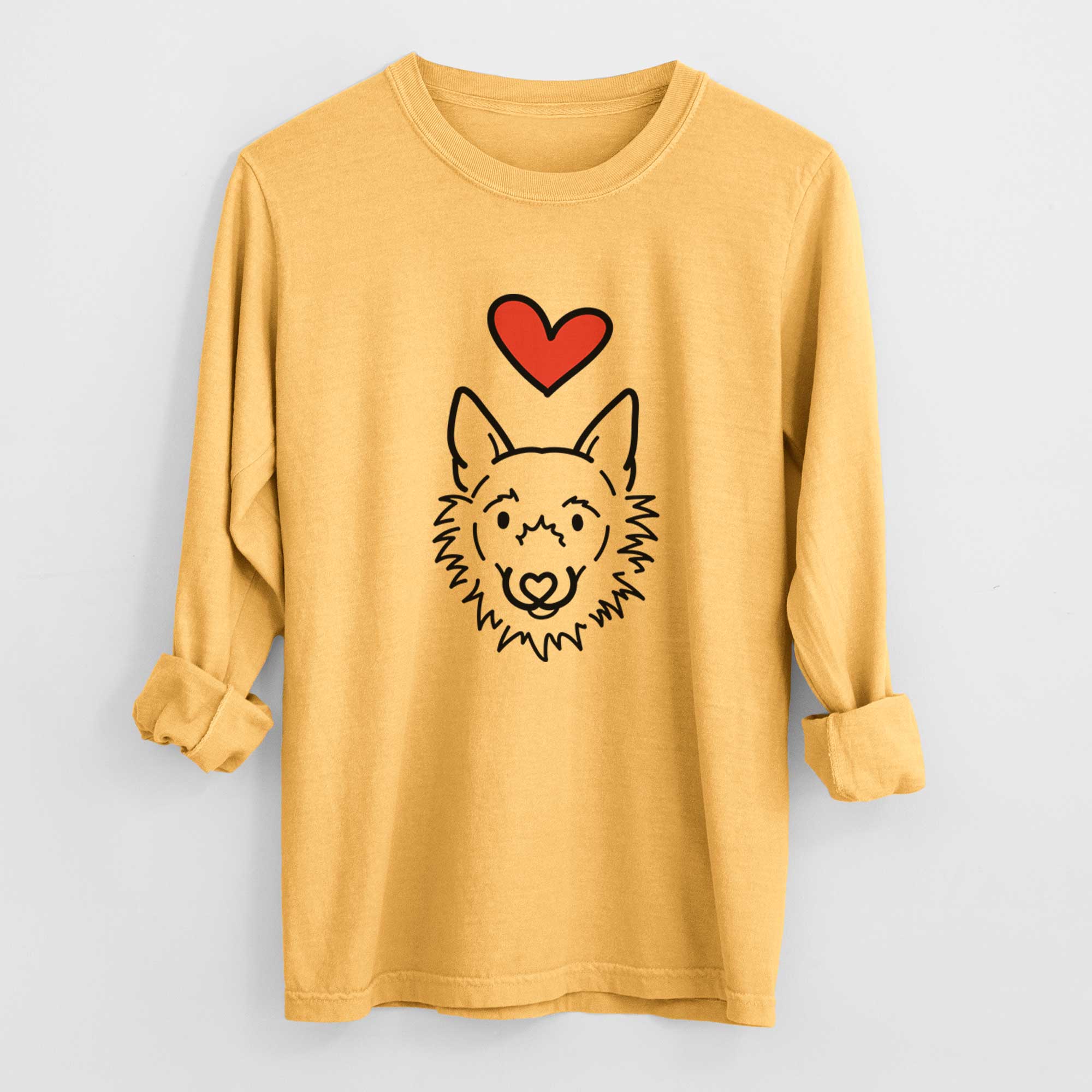 Love Always Super Mutt - Chewy - Heavyweight 100% Cotton Long Sleeve