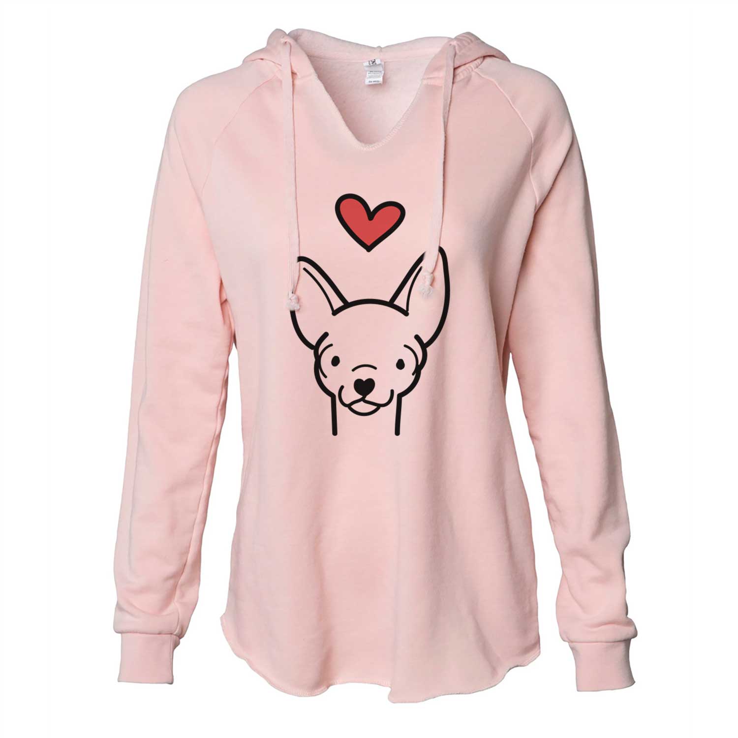 Love Always Chihuahua - Cali Wave Hooded Sweatshirt