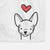 Love Always Chihuahua - Decorative Hand Towel