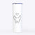 Love Always Chihuahua - 20oz Skinny Tumbler