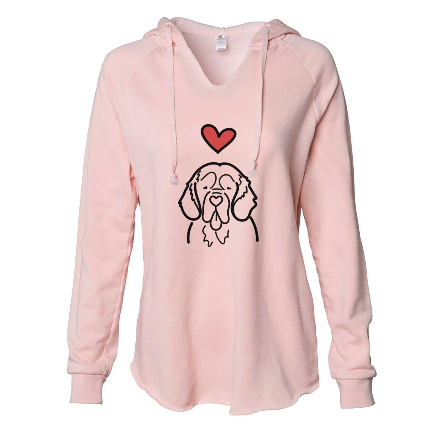 Love Always Clumber Spaniel - Cali Wave Hooded Sweatshirt