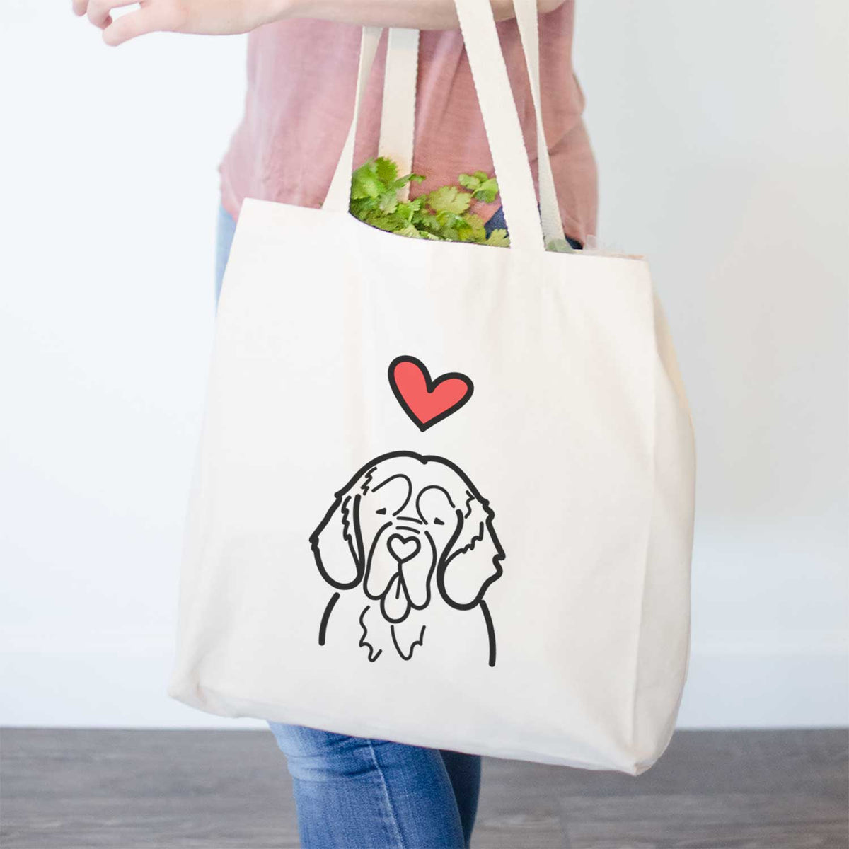 Love Always Clumber Spaniel - Tote Bag