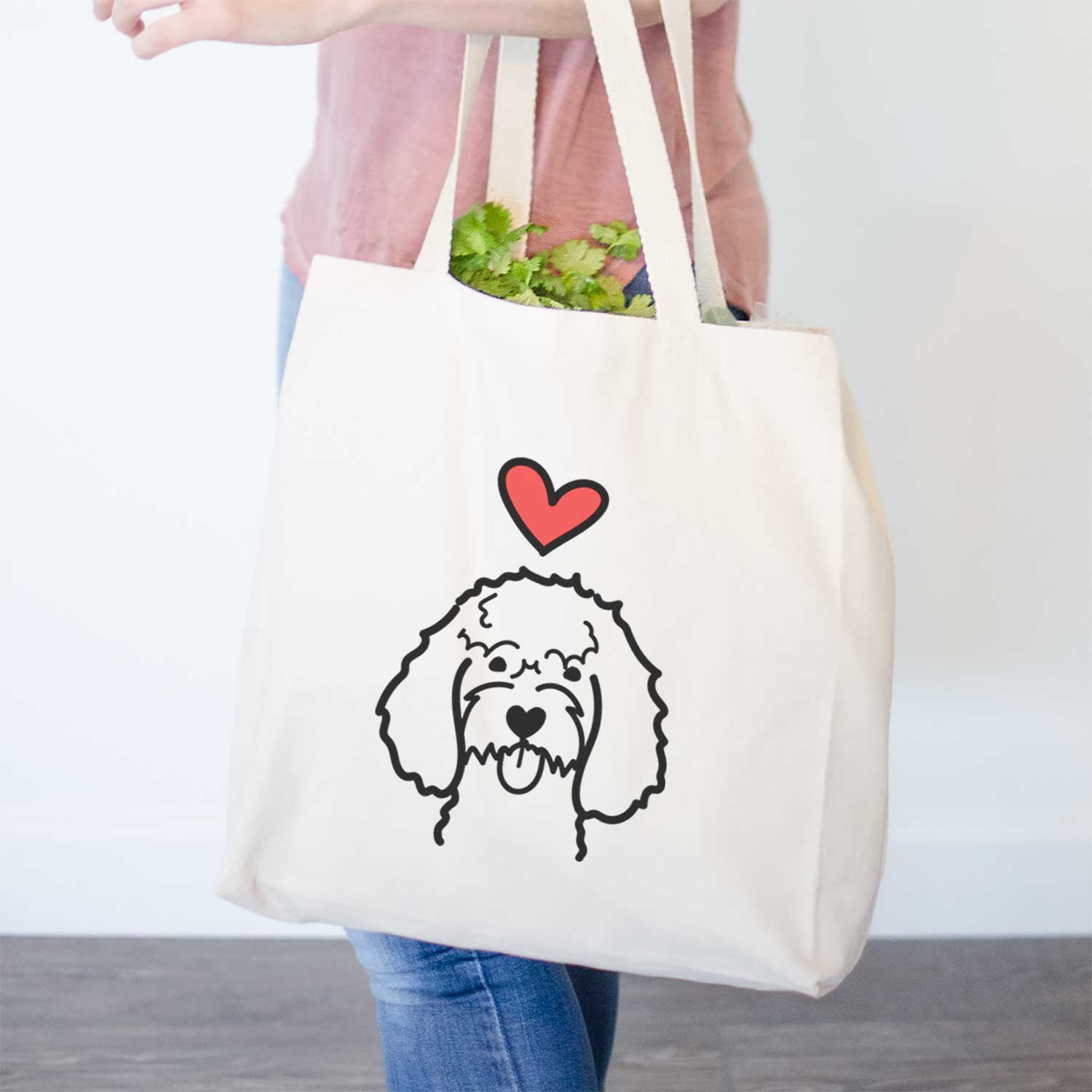 Love Always Cockapoo - Tote Bag