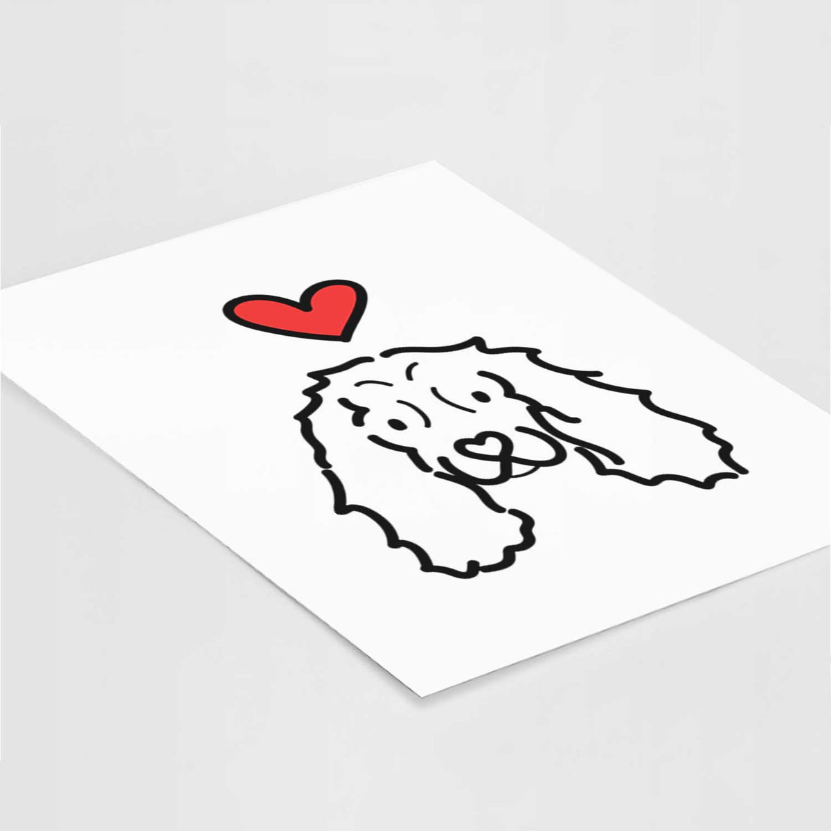 Love Always American Cocker Spaniel Art Print