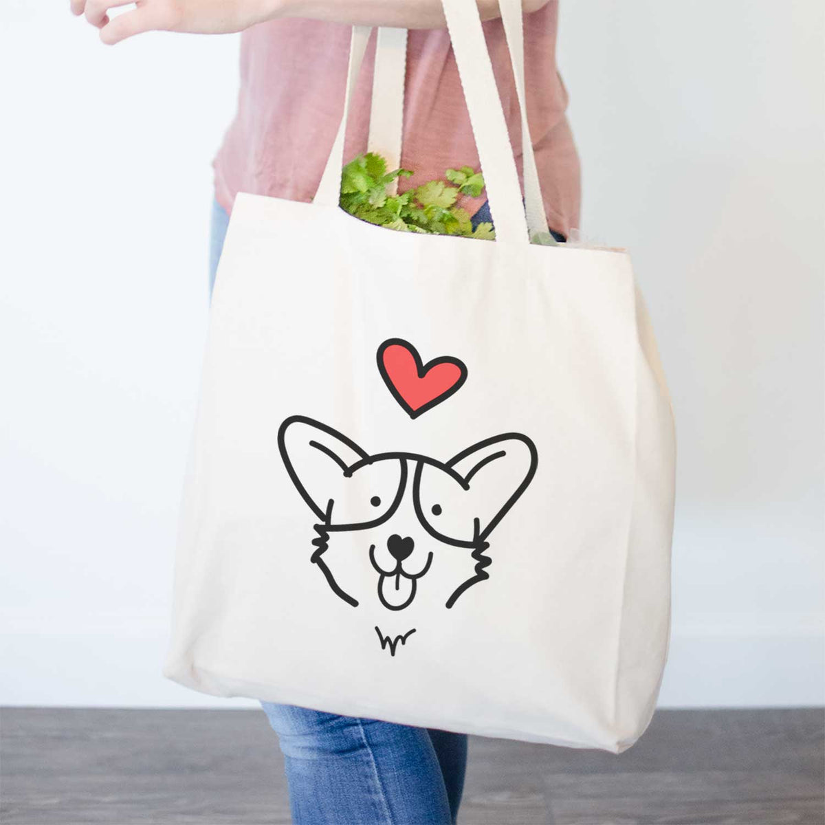 Love Always Corgi - Tote Bag