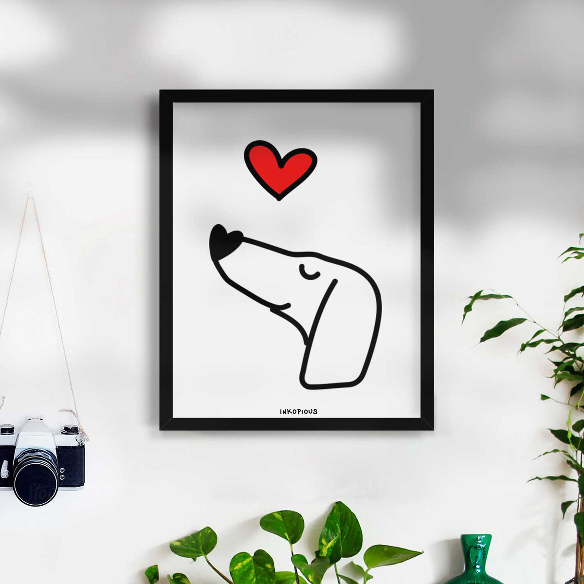 Love Always Dachshund Art Print