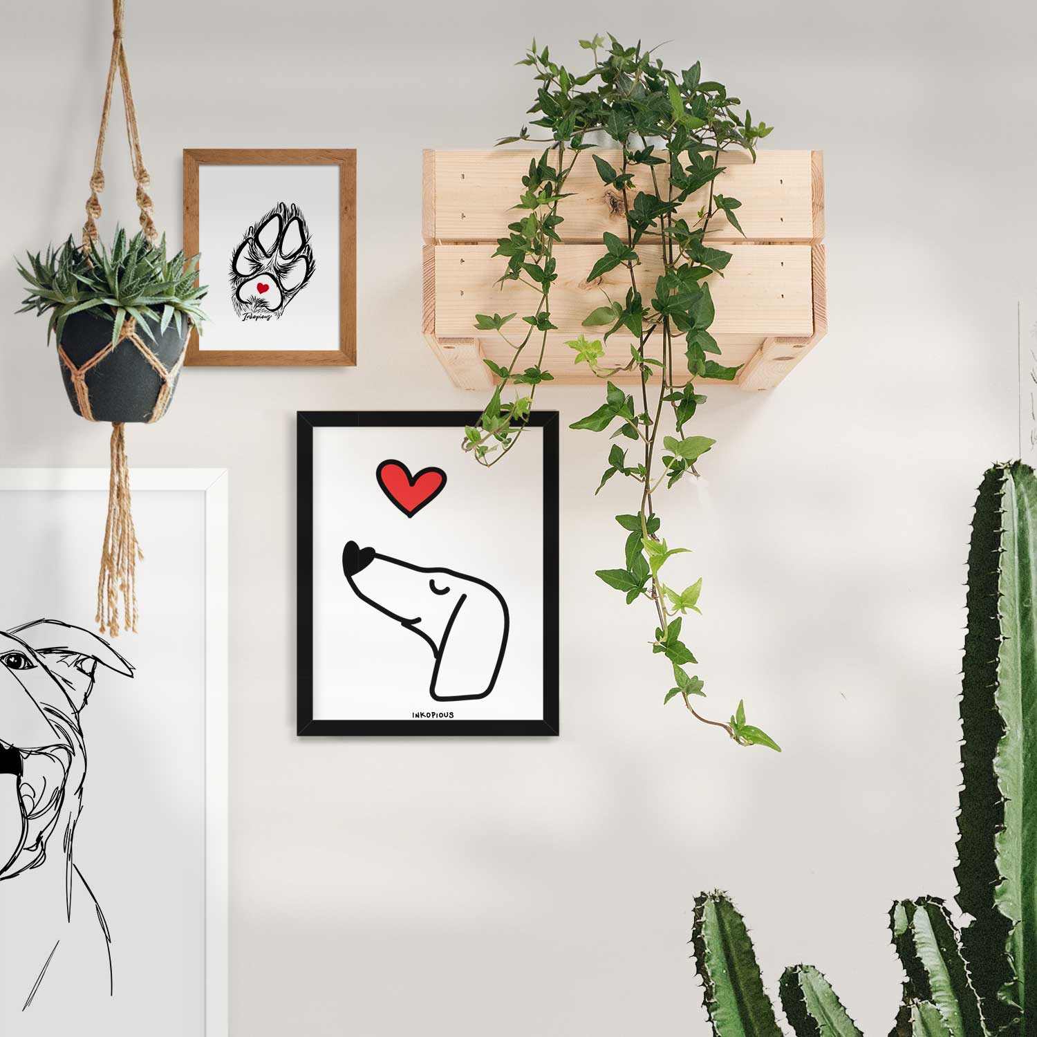 Love Always Dachshund Art Print