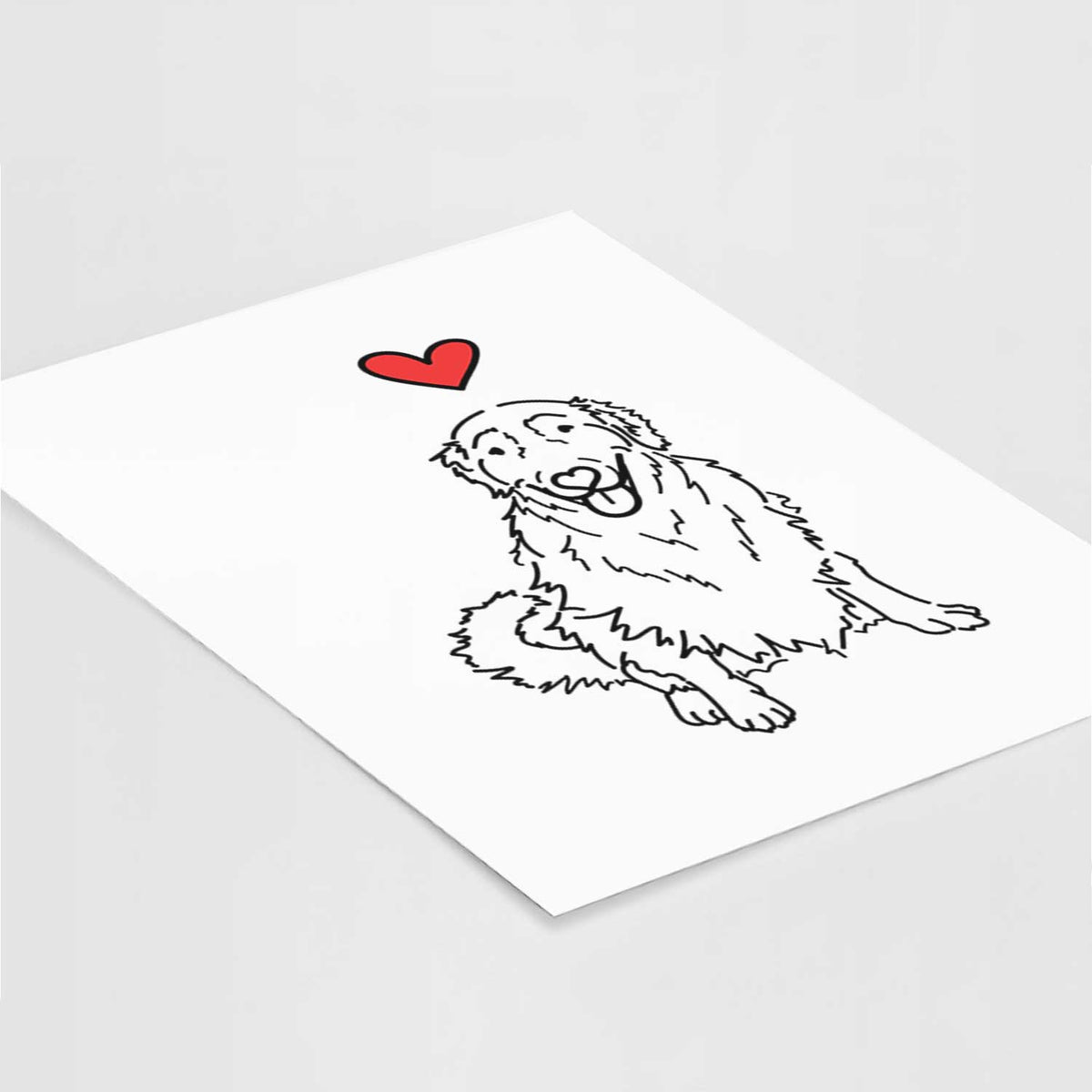 Love Always Golden Retriever - Daisy Art Print