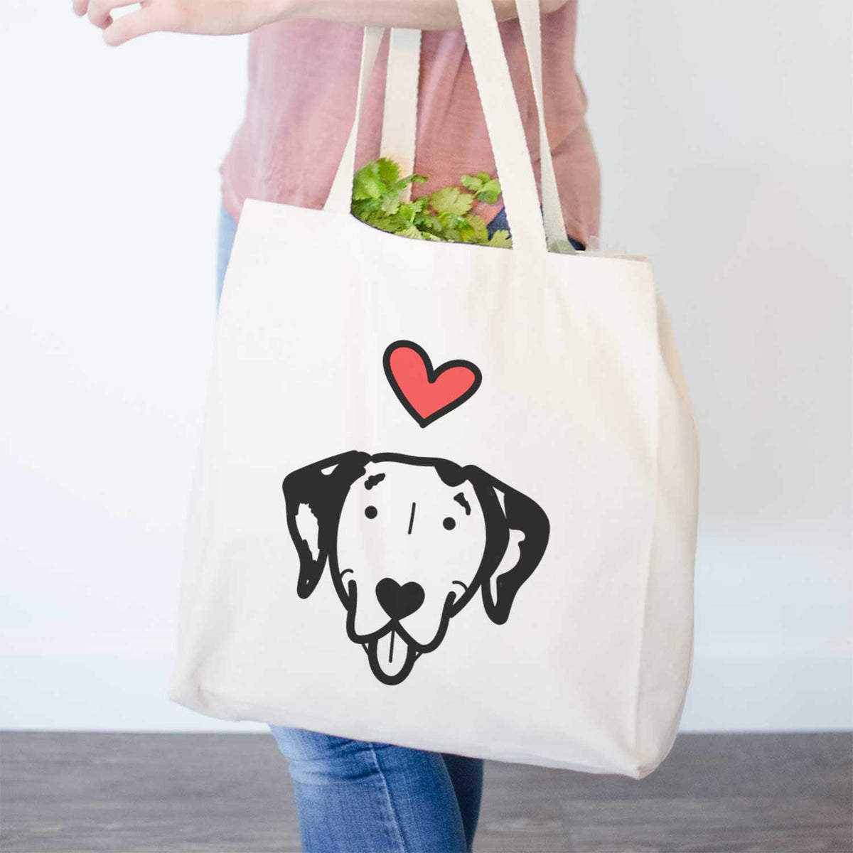 Love Always Dalmatian - Tote Bag