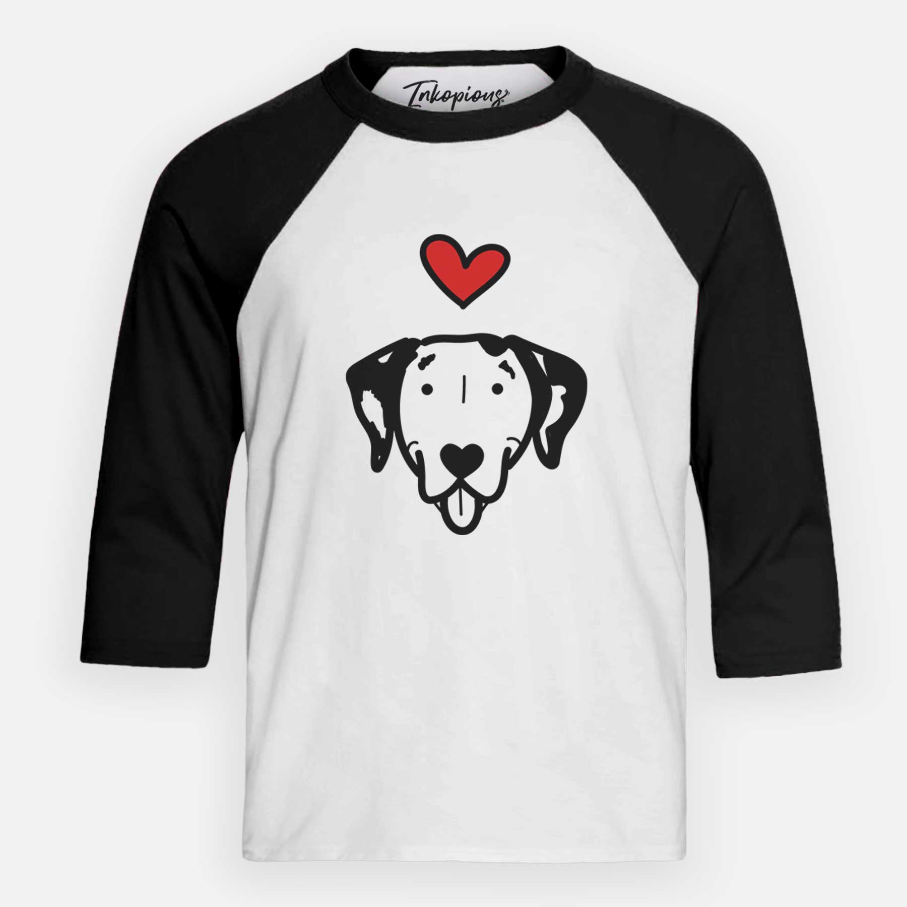 Love Always Dalmatian - Youth 3/4 Long Sleeve