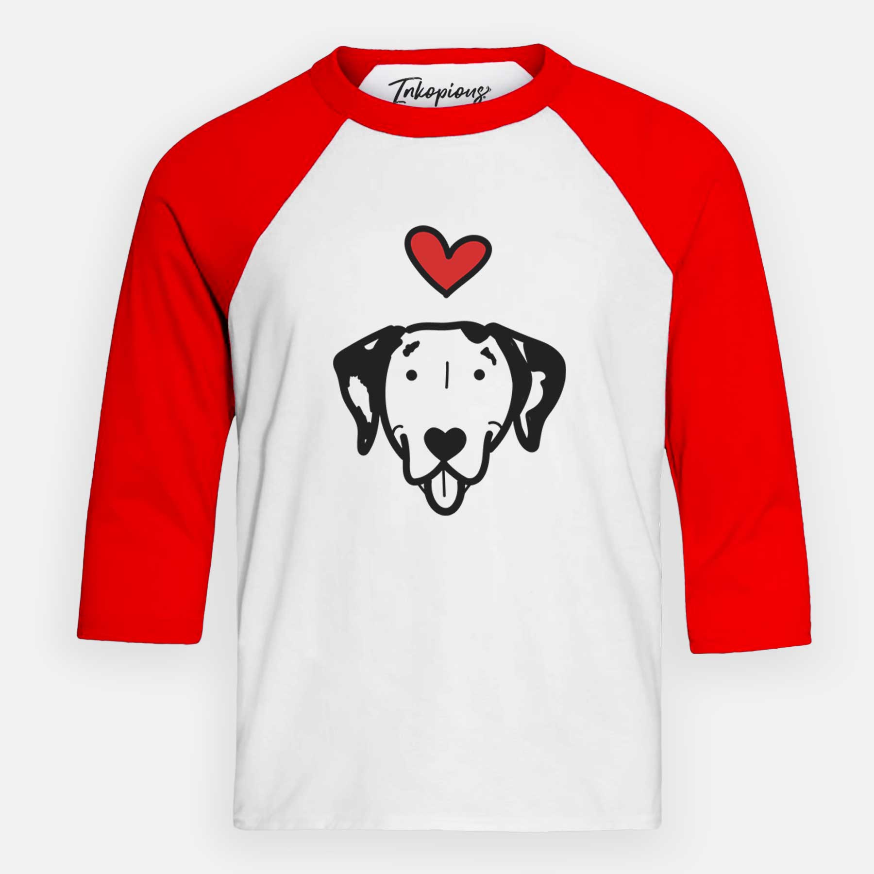 Love Always Dalmatian - Youth 3/4 Long Sleeve