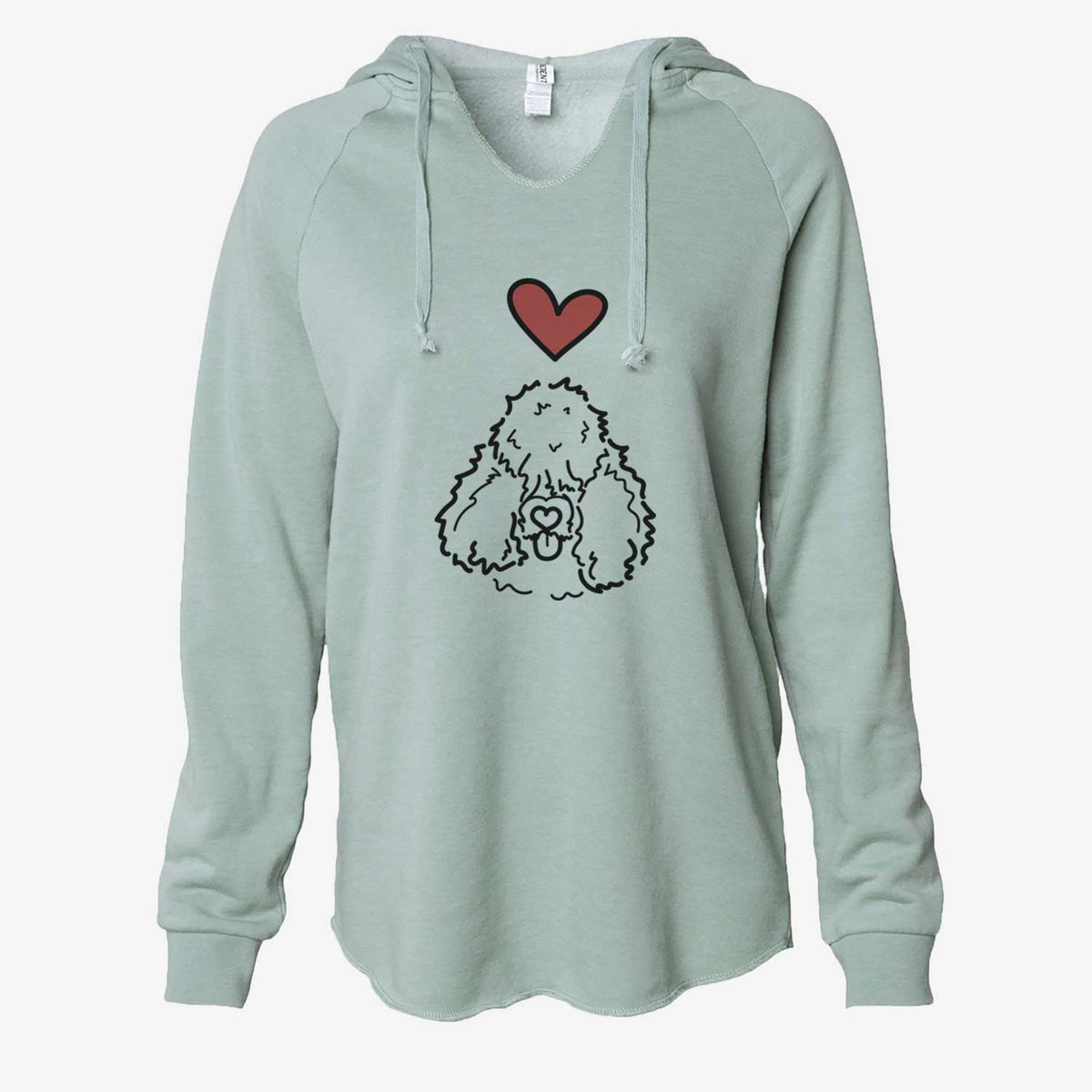 Love Always Bouvier des Flandres - Deeogey - Cali Wave Hooded Sweatshirt