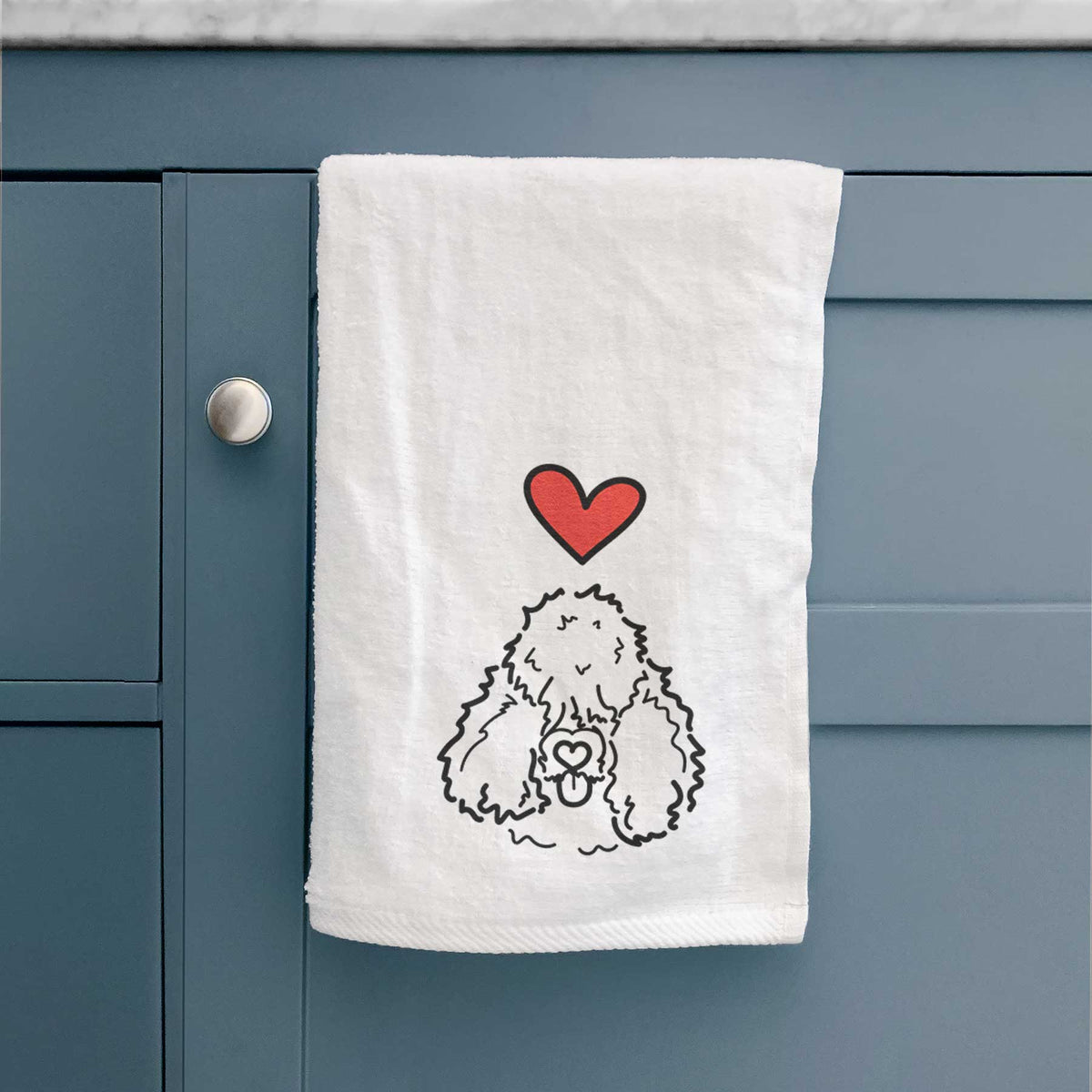 Love Always Bouvier des Flandres - Deeogey - Decorative Hand Towel