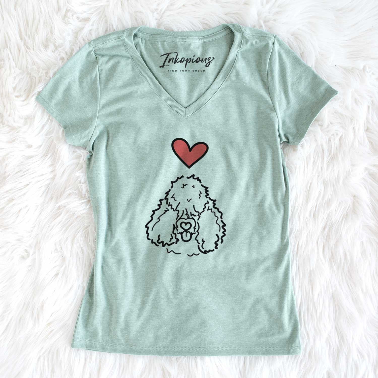 Love Always Bouvier des Flandres - Deeogey - Women's V-neck Shirt