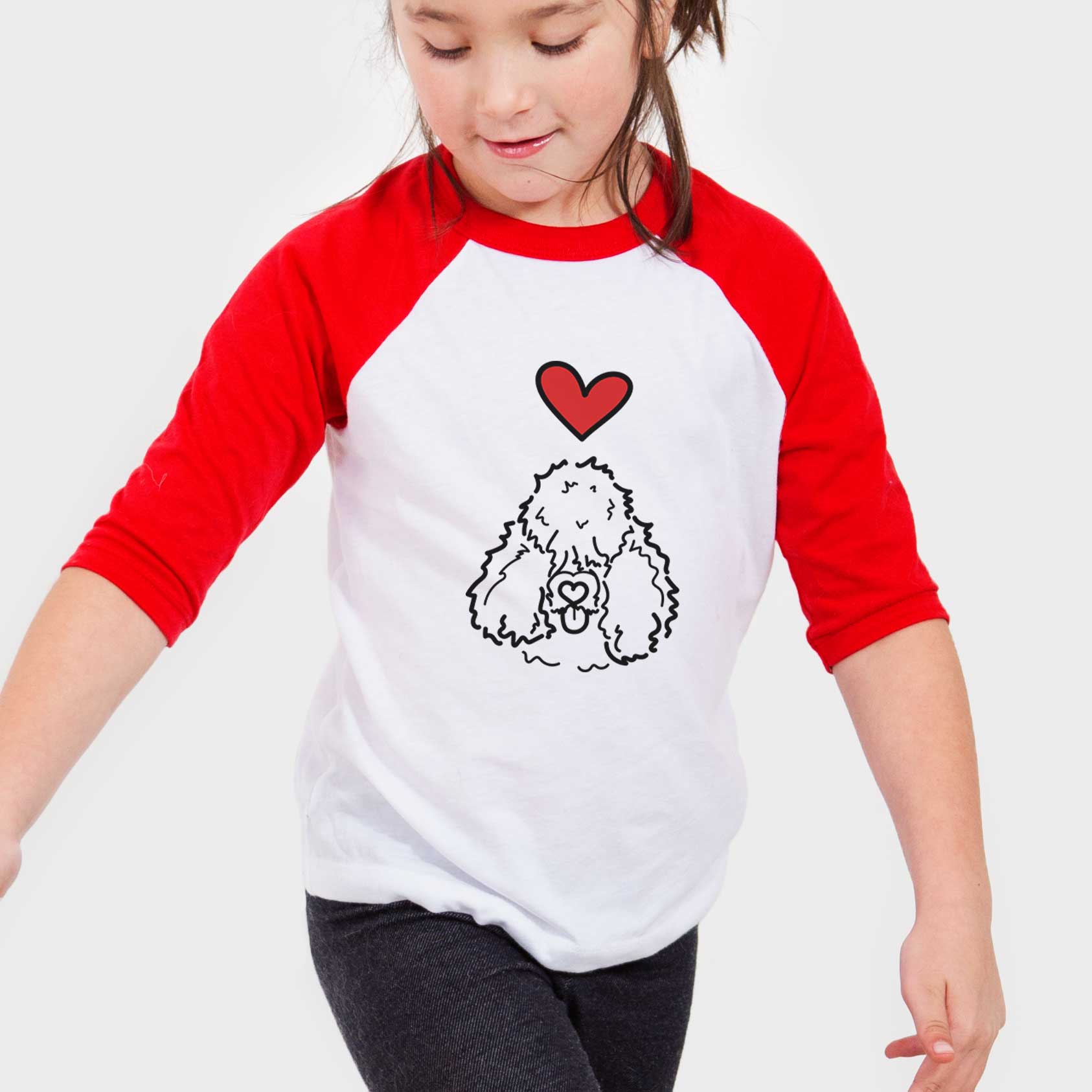 Love Always Bouvier des Flandres - Deeogey - Youth 3/4 Long Sleeve