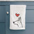 Love Always Doberman Pinscher - Decorative Hand Towel