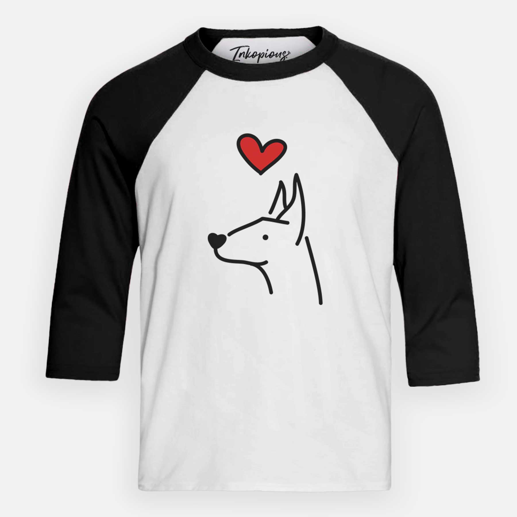 Love Always Doberman Pinscher - Youth 3/4 Long Sleeve