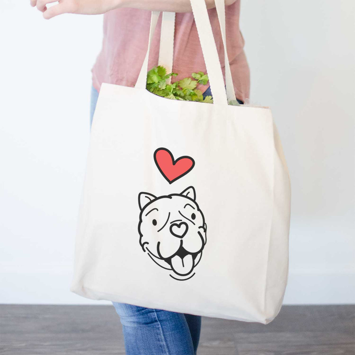 Love Always American Bulldog - Draco - Tote Bag