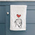 Love Always Great Dane - Duncan - Decorative Hand Towel