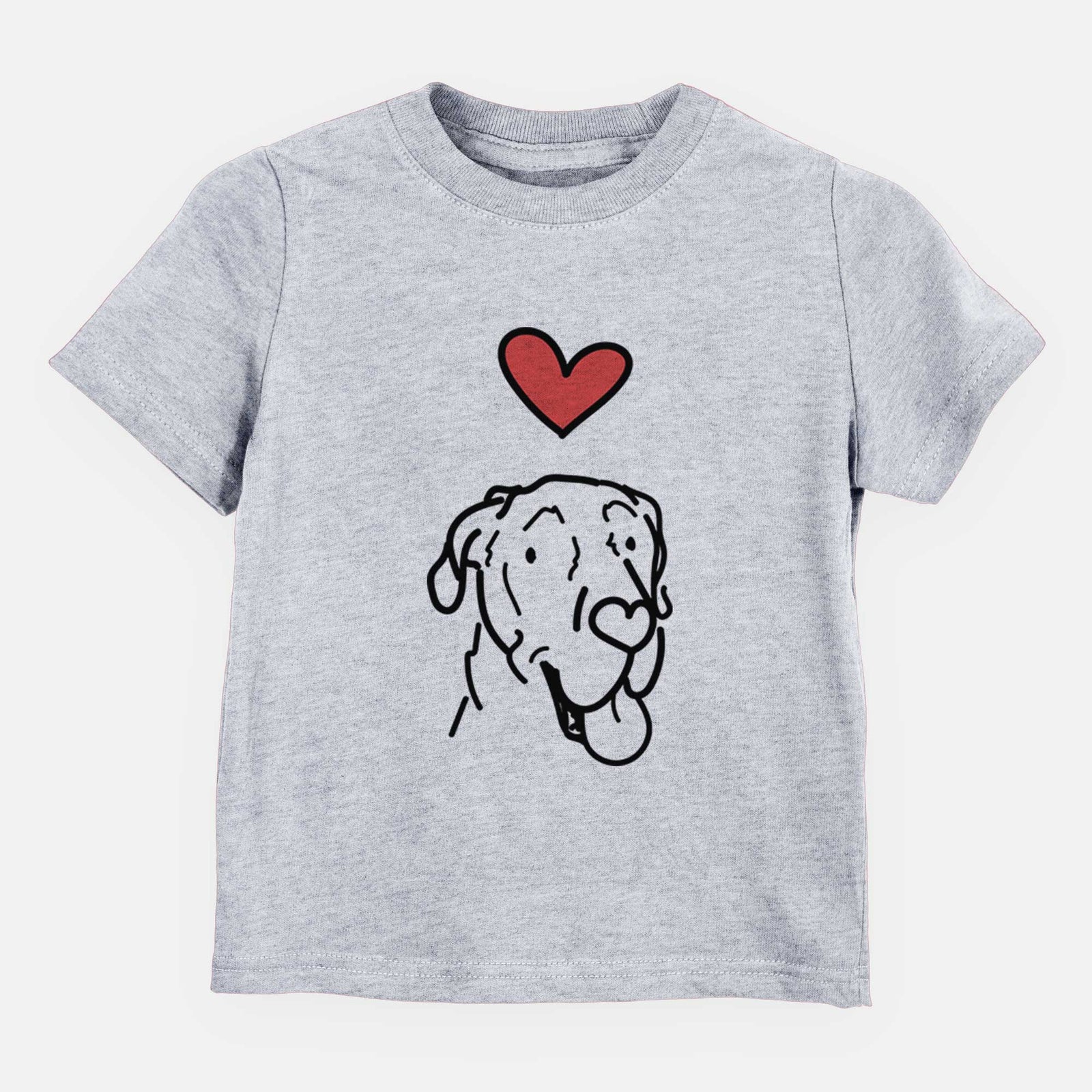 Love Always Great Dane - Duncan - Kids/Youth/Toddler Shirt