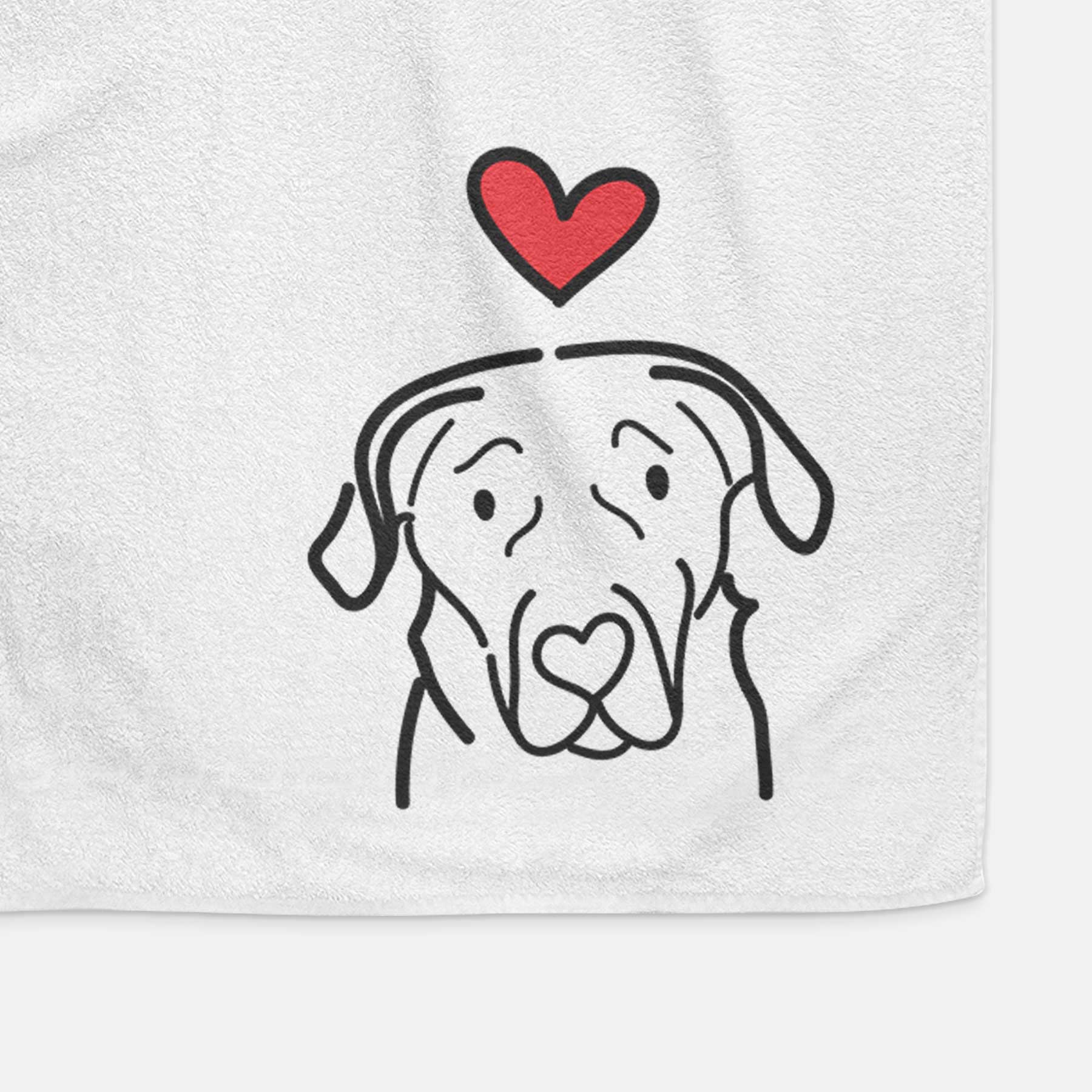 Love Always English Labrador - Decorative Hand Towel