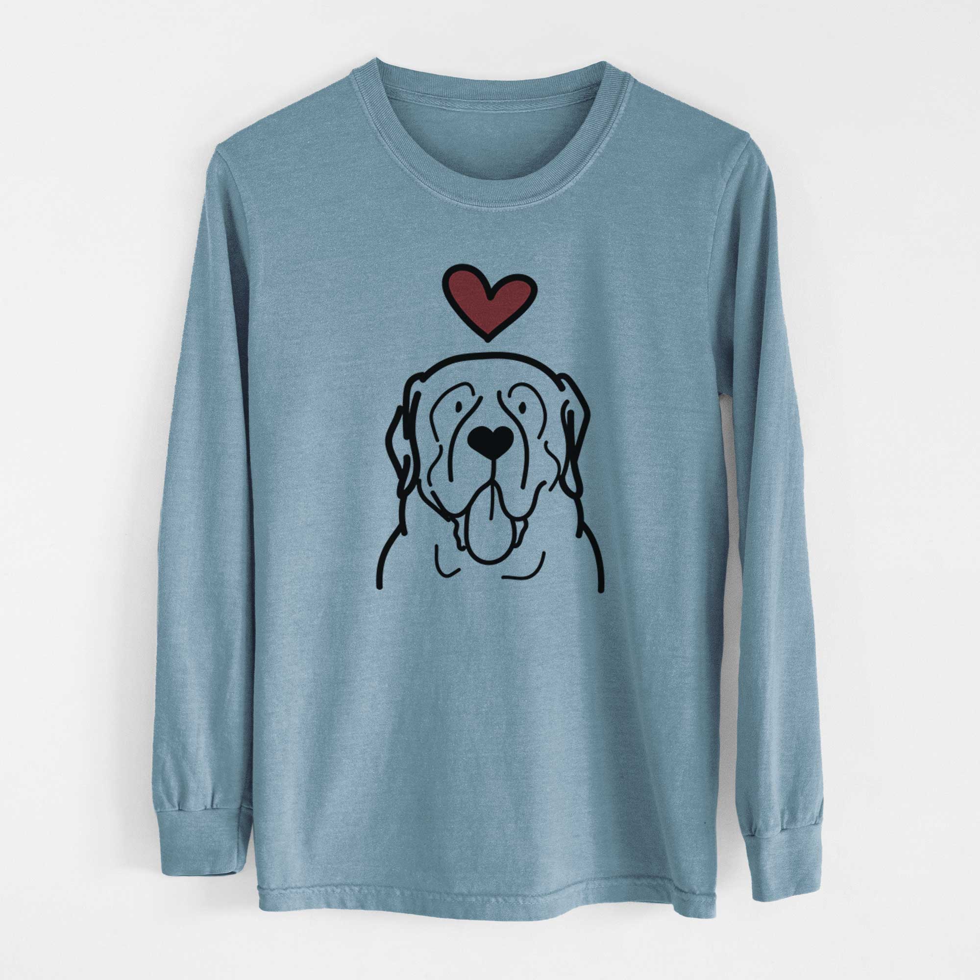 Love Always English Mastiff - Heavyweight 100% Cotton Long Sleeve