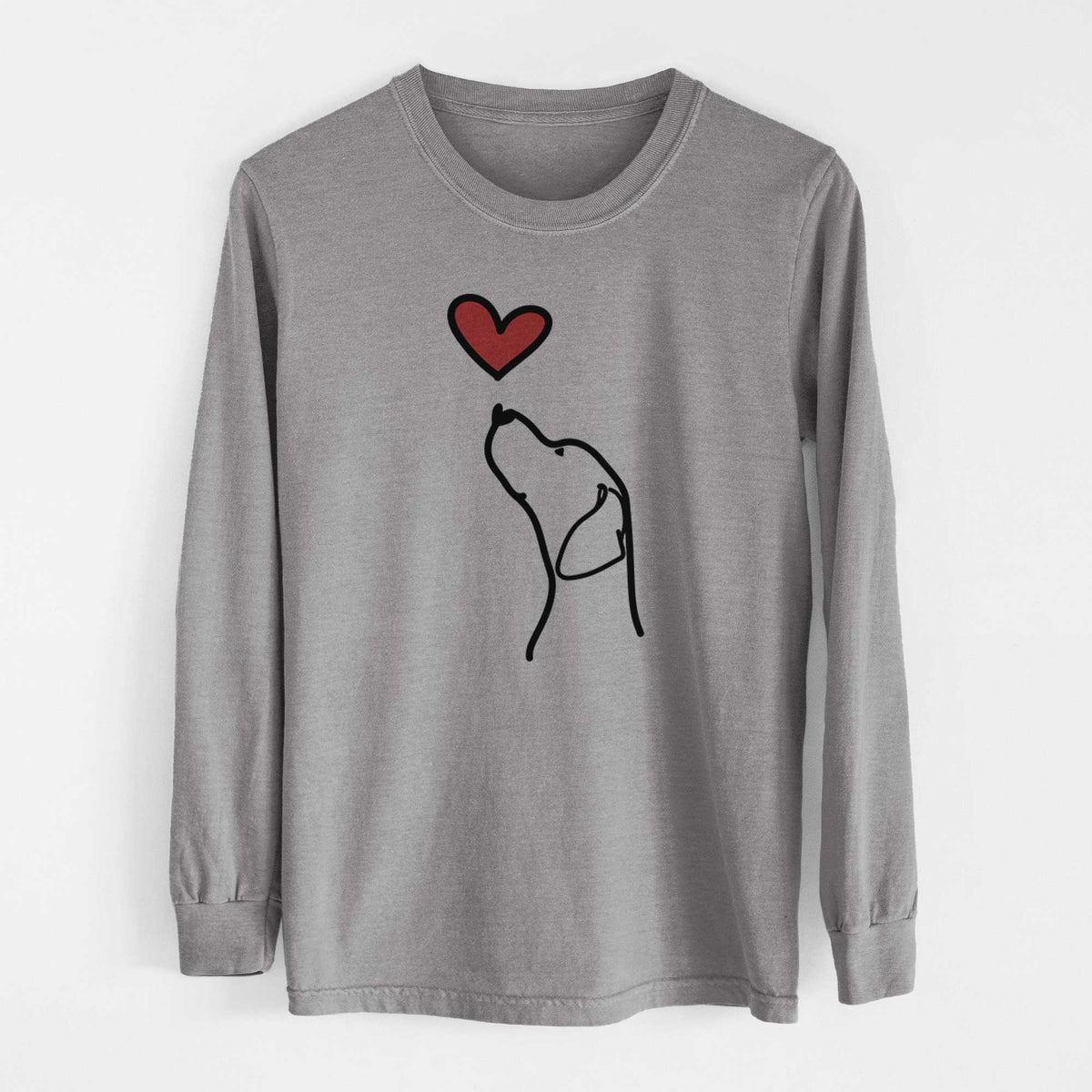 Love Always English Pointer Profile - Heavyweight 100% Cotton Long Sleeve