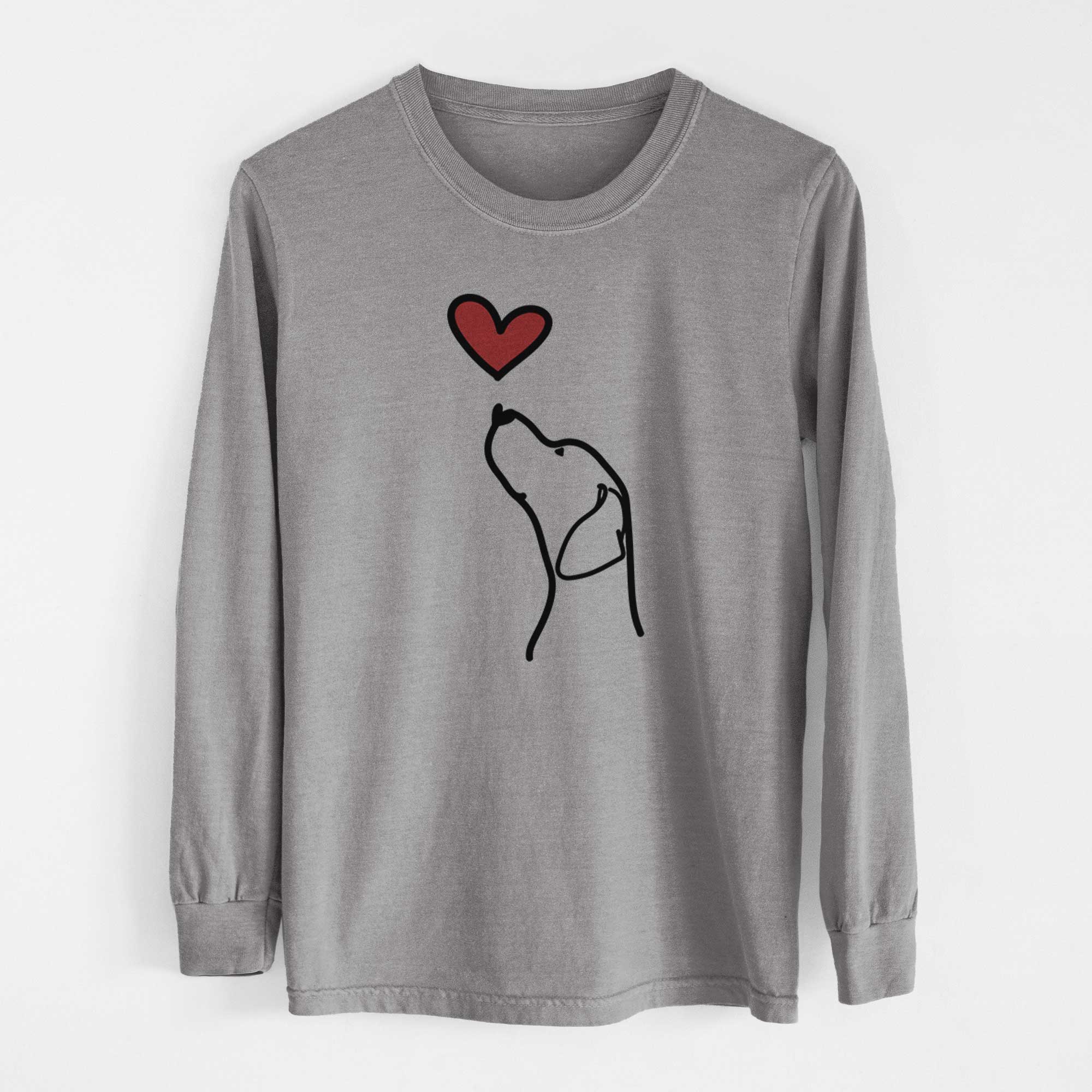 Love Always English Pointer Profile - Heavyweight 100% Cotton Long Sleeve