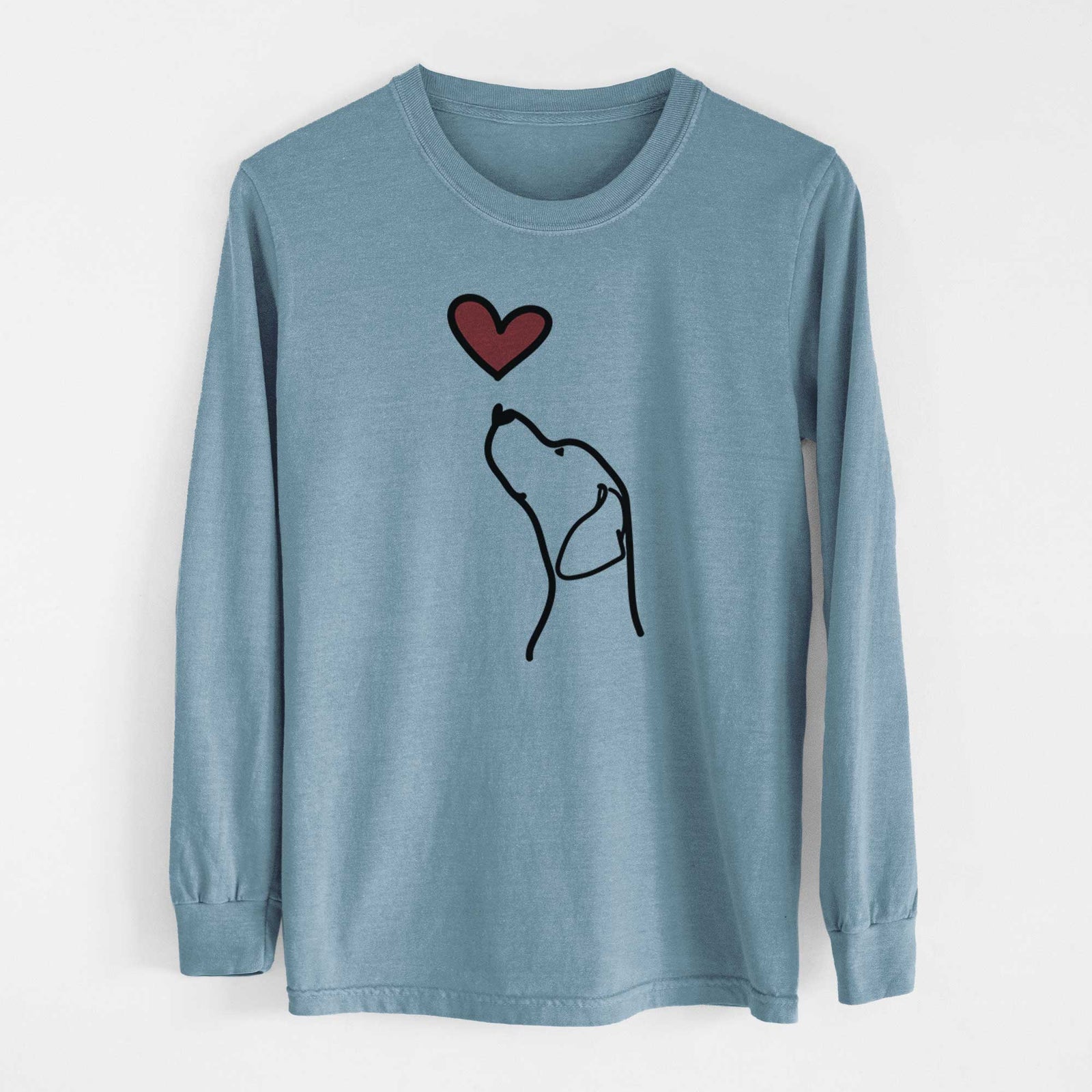 Love Always English Pointer Profile - Heavyweight 100% Cotton Long Sleeve