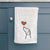 Love Always English Pointer Profile - Decorative Hand Towel