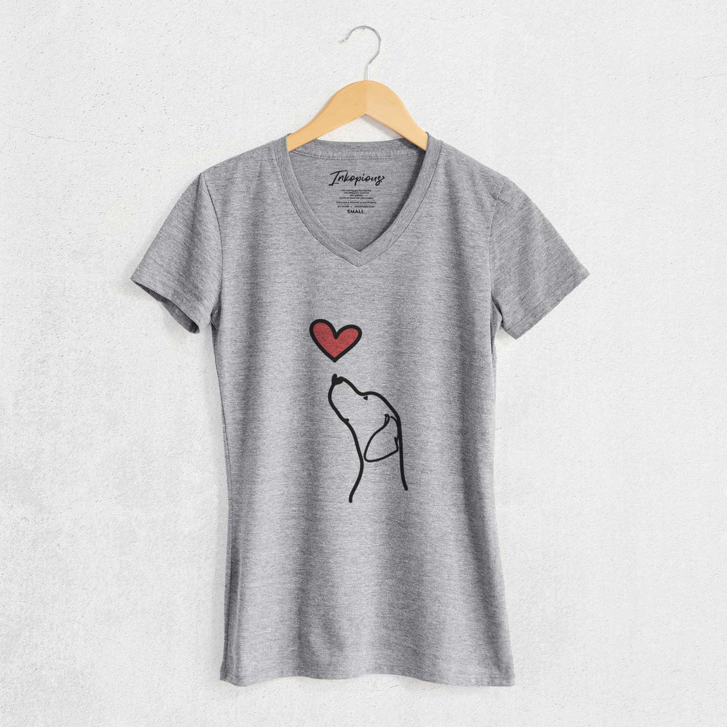 Love Always English Pointer Profile - Women's V-neck Shirt