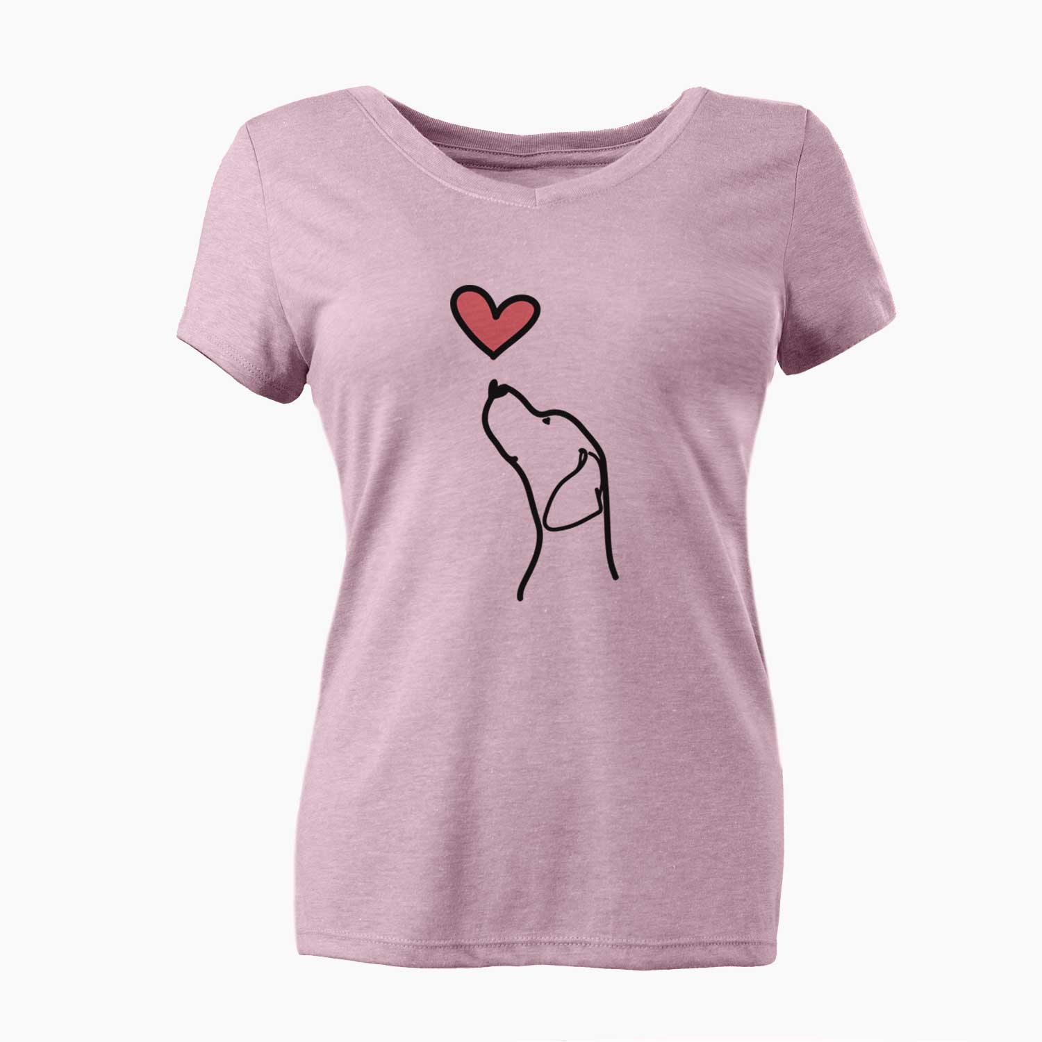 Love Always English Pointer Profile - Women's V-neck Shirt