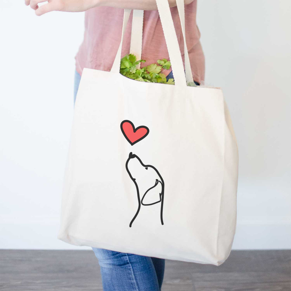 Love Always English Pointer Profile - Tote Bag